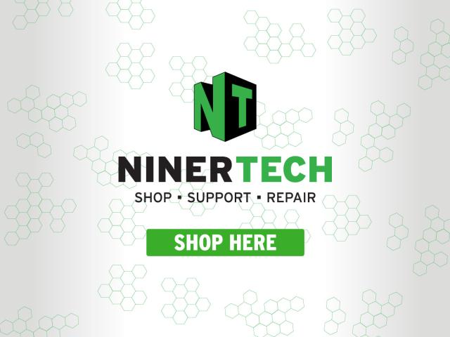 NinerTech; Shop, Support, Repair. Shop Here